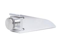 Ujjdwiurgh Estante de papel de lija de aleación de aluminio, clip de molienda de esquina interior, plano de pulido, papel de lija de mano, amoladora de borde de cuero A