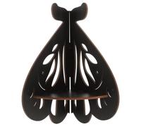 Ujjdwiurgh Estante Esquinero de Sirena, Estante Flotante de Madera para Montaje en Pared, Estante de ExhibicióN de Plantas y Flores para DecoracióN de Libros de Sala de Estar-A