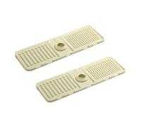 Ujjdwiurgh Estera Drenaje Estera para Grifo Cocina Estera Antideslizante A Prueba Salpicaduras Estera Drenaje Cortable Estera Almacenamiento para Piscina como Se Muestra