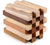 Ujjdwiurgh Exotic-Wood Blanks 30 piezas para suministros de giro de bolígrafos, manualidades para manualidades, kit de giro de bolígrafos de 5 x 3/4 x 3/4 pulgadas