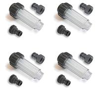 Ujjdwiurgh Filtro de agua PET prefiltro de agua para lavado a presión, bomba de riego de jardín