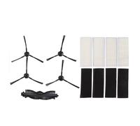 Ujjdwiurgh Filtro de cepillo lateral principal, accesorios de repuesto para aspiradora robótica A4 A4S A40 PVCR 0726W 0826 0926