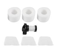 Ujjdwiurgh Filtros para aspiradora IONFlex DuoClean IF100 IF150 IF160 IF170 IF180 IF200 IF201, IF202 IF205 IF251 IF252 IR70 IR100 IR101 IC205 Repuesto XPREMF1 00 (1 Hepa + 3 espuma)