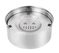 Ujjdwiurgh Fuente de agua para mascotas, antiderrames y salpicaduras, antideslizante, para perros y gatos