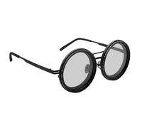 Ujjdwiurgh Gafas de sol redondas de 1 a 9 engranajes ajustables con lentes de filtro ND, gafas polarizadas redondas polarizadas