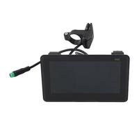 Ujjdwiurgh H6C - Medidor de pantalla LCD para bicicleta eléctrica 24V-60V E Scooter pantalla a color con USB UART para accesorios de piezas de bicicleta eléctrica (5 pines)