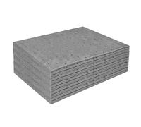 Ujjdwiurgh Hand-Tear Line - Almohadillas absorbentes de aceite, 50 unidades, 13 x 10 pulgadas, alfombrillas de polipropileno fundido para control de derrames para automóviles y talleres