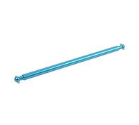 Ujjdwiurgh Hélice de transmisión principal de aleación de aluminio TT-02, eje de transmisión central para TT02 TT02B, piezas de actualización, color azul
