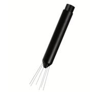 Ujjdwiurgh Herramienta agitadora de grado expreso, herramienta de distribución de espresso con aguja de acero inoxidable para elaboración de cerveza, manipulación