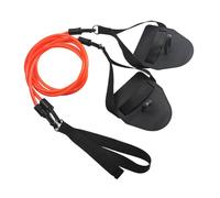 Ujjdwiurgh Herramienta de entrenamiento de natación sin cuerda de resistencia, entrenador profesional de natación para adultos y niños, simulación de paleta de mano, color rojo, 30 libras