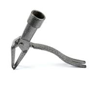 Ujjdwiurgh Herramienta de extracción de malas hierbas portátil con agujero de tornillo para cabezal de deshierbe de jardín, accesorios de extracción de desmalezadora de excavación