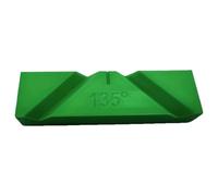 Ujjdwiurgh Herramienta de molienda manual para amoladora de banco, afilador de brocas angulares, plantilla guía de afilado de brocas, 135 grados