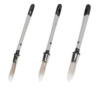 Ujjdwiurgh Herramienta de pintura para recortar, 3 paquetes con pinceles pequeños de 0.6/0.7/0.8 pulgadas para paredes, herramienta de pintura de bordes, pinceles de pintura fáciles de usar