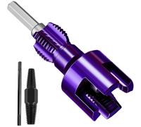 Ujjdwiurgh Herramienta de roscado de tuberías internas y externas, extractor de tuberías integrado, para sótano, garaje, jardín A