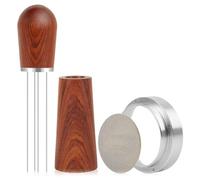 Ujjdwiurgh Herramienta WDT para Espresso de 51 Mm, Embudo Dosificador y Juego de Rejilla de Disco, Kit de Accesorios para Espresso, Juego de, Aguja para Café