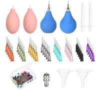 Ujjdwiurgh Herramientas de cerámica para horno doméstico, juego de aplicador de cerámica para funcionalidad de esmalte de arcilla