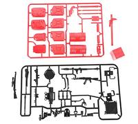 Ujjdwiurgh Herramientas de decoración para B16 B36 C34 C24 Q65 4WD 6WD piezas de repuesto de coche 1/16 RC Car Truck Parts