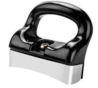 Ujjdwiurgh Home - Mango de baquelita negro y plateado para cacerola y utensilios de cocina