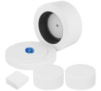 Ujjdwiurgh Horno de microondas grande para fusión de vidrio con 50 hojas de papel de horno, suministros de manualidades para hacer joyas