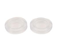 Ujjdwiurgh Juego de 2 anillos de agujero para paraguas con funda de tapa, tapón de paraguas, funda para agujero de mesa al aire libre, tapón antipolvo