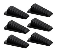 Ujjdwiurgh Juego de 6 topes de puerta de goma resistentes, ideales para alfombras, azulejos y suelos de hormigón