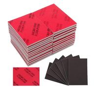 Ujjdwiurgh Juego de esponjas de lijado de grano 320-3000, almohadillas de lijado de espuma fina, papel de lija húmedo, esponjas de lijado para madera, lijado de paneles de yeso