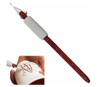 Ujjdwiurgh Juego de herramientas para esculpir cerámica, escultura de arcilla, raspador de espeleología, herramientas de modelado, fácil de usar, color gris