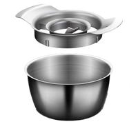 Ujjdwiurgh Juego de Herramientas para Pelar Granadas, Práctico Kit para Pelar Granadas de Acero Inoxidable, Disfrute de la Fruta Sin Esfuerzo