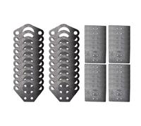 Ujjdwiurgh Juego de juntas de carburador, 40 piezas de repuesto para motores de desbrozadora (para 40-5 43 cc 49 cc 52 cc) se adapta a CG430 para CG520 para motosierras BC430