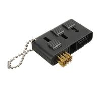 Ujjdwiurgh Juego de limpiador de ranuras para palos de golf, color negro