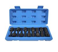 Ujjdwiurgh Juego de llaves hexagonales de 1/2 pulgada, 1/2 pulgada, tamaños métricos estándar, 10 unidades