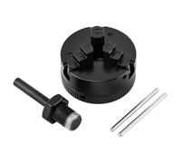 Ujjdwiurgh Juego de mandril de torno mini 3 mandíbulas autocentrantes mandriles de torno autocentrantes