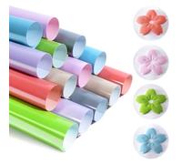 Ujjdwiurgh Juego de vinilo de transferencia de calor para camisetas, compatible con HTV HTV, contorno en relieve en relieve