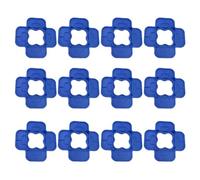 Ujjdwiurgh Juntas de cubierta de 5/32 pulgadas, 3/16 pulgadas, 1/4 pulgadas, 5/16 pulgadas, herramienta de huecos de plástico para compuesto, PVC, madera dura y presión