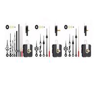 Ujjdwiurgh Kit de 3 Piezas de Mecanismo de Movimiento de Reloj Silencioso para Bricolaje, Kit de Herramientas de Reparación de Movimiento de Reloj de Pared, Mecanismo de Eje