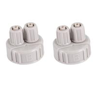 Ujjdwiurgh Kit de generador de CO2 para acuarios de bricolaje con tubos, tapa de botella para acuarios plantados