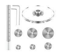 Ujjdwiurgh Kit de herramientas de corte interior de PVC, cortador de tubo interior para tubo de PVC con guía de medidor de profundidad ajustable, para PVC/madera/metal blando