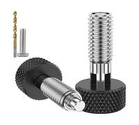 Ujjdwiurgh Kit de mango, con mango moleteado, cerradura de acero inoxidable M6 para caja de herramientas rodante, fácil de usar (1 juego)