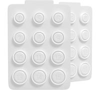 Ujjdwiurgh Kit de tallas de anillo 4, tamaño de anillo 4, mide el tamaño de tu dedo antes de comprar un anillo, talla 4/5/6/7/8/9/10/11/12/13/14/15