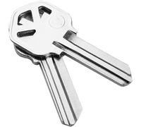 Ujjdwiurgh KW1 - Llaves en blanco de latón, 100 unidades, sin cortar, estructuras de cobre, llaves en blanco