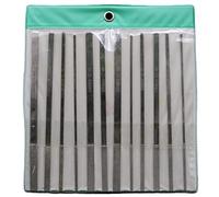 Ujjdwiurgh Lima de aguja para 12 piezas de limas cónicas de 180 mm -400 Die Sinker