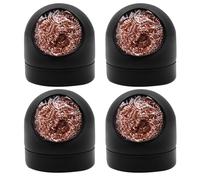 Ujjdwiurgh Limpiador de puntas de soldador, punta de soldador, bola de limpieza, punta de soldador, bola de cobre B