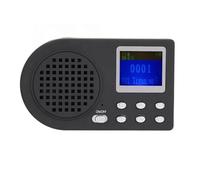 Ujjdwiurgh Llamador de Pájaros con Altavoz para Exteriores, Reproductor MP3 Digital, Sonido de de Granja, Control Remoto, Enchufe UE.