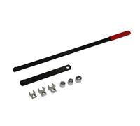 Ujjdwiurgh Llave de ajuste de polea tensora ajustable, juego de herramientas de extracción de correa tensora, herramienta de palanca de ajuste, herramienta de servicio universal