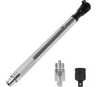 Ujjdwiurgh Llave de extensión compensada con juego de enchufes, barra de extensión de trinquete eléctrica de 1,27 cm para espacios reducidos, reparación de automóviles