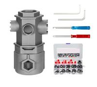 Ujjdwiurgh Llave inglesa 16 en 1, grifo de lavabo, boquilla de agua, válvula angular, herramienta de núcleo, accesorios de cocina para el hogar