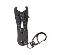 Ujjdwiurgh Llavero portátil con precisión para comprobar el tamaño de la rosca, tuerca y perno, 1 pieza