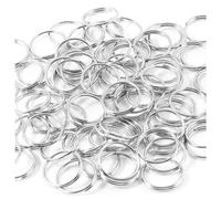 Ujjdwiurgh Llaveros Partidos de 1 3/8 Pulgadas Llaveros Partidos Fuertes, Paquete de 50