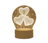 Ujjdwiurgh Luz AcríLico Dormitorio Mesita de Noche LáMpara de Mesa LED Regalos del de Regalo para Eventos Festivos