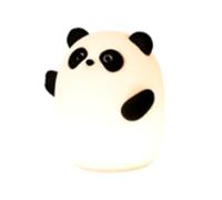 Ujjdwiurgh Luz de Panda, LáMpara de Animal TáCtil Blanda y Regulable, Luz LED de Silicona de Alimenticio de 3 Niveles para DecoracióN de Dormitorio